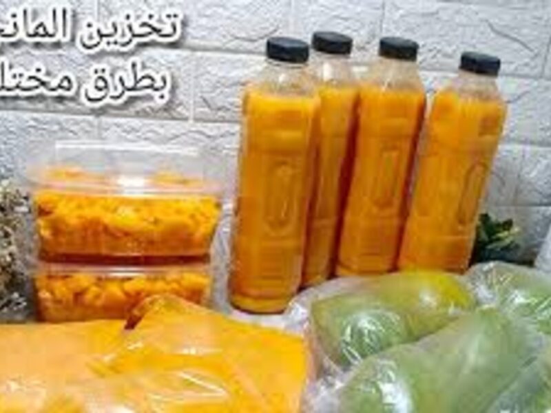 المانجو طول السنة جاهزة .. طريقة تخزين المانجو في الفريزر نضارة دائمة