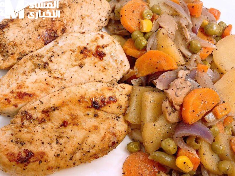 طريقة عمل الفراخ دايت