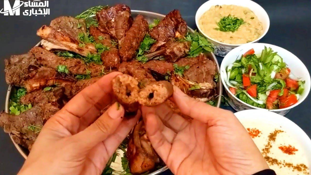 طريقة الريش باللبن والثوم
