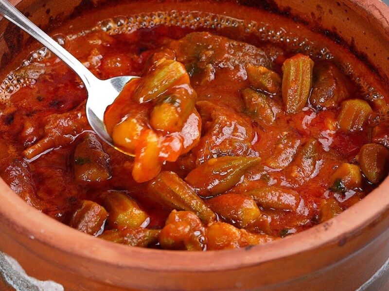 بامية تحلا باللحمة.. طاجن بامية باللحم طعم مايتنسيش