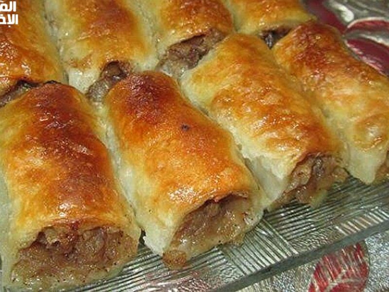 اصنعي جلاش شرقي.. طريقة عمل جلاش باللحمة صوابع قرمشة مثالية