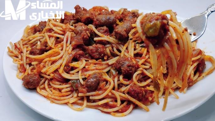 السجق في المعكرونة.. معكرونة سهلة بالسجق بهارات تقيلة أكلة ولا أروع