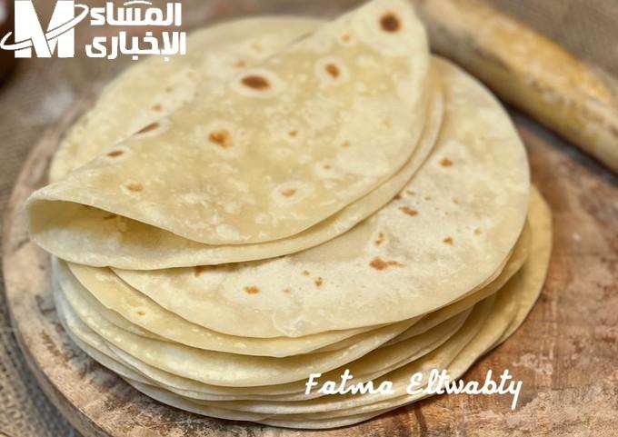 طريقة عمل خبز التورتيلا المكسيكي