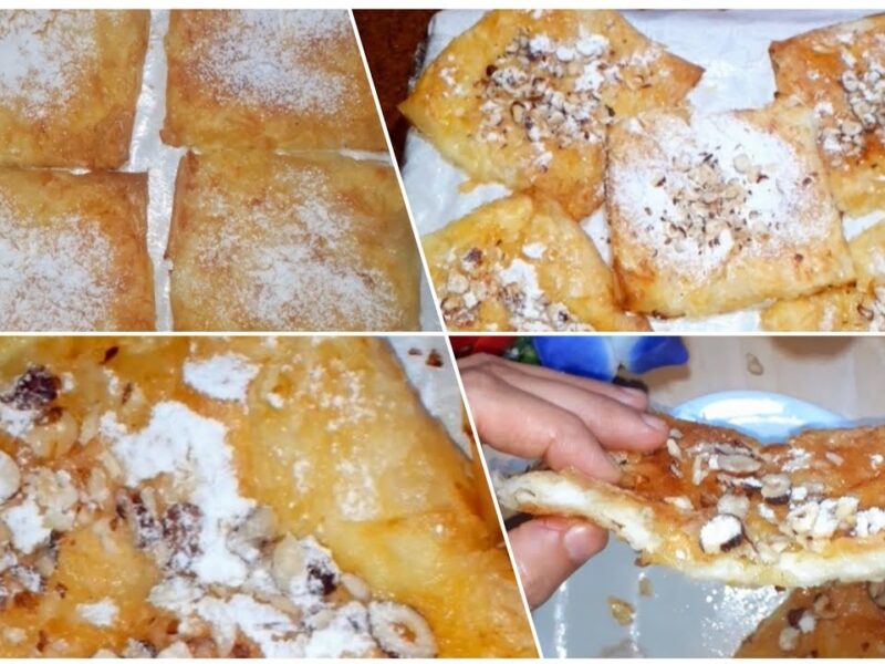 حضّر الفطير فوراً.. طريقة عمل الفطير بالسمن والسكر في الطاسة بدون تعب أو مجهود مورق بطعم خرافي