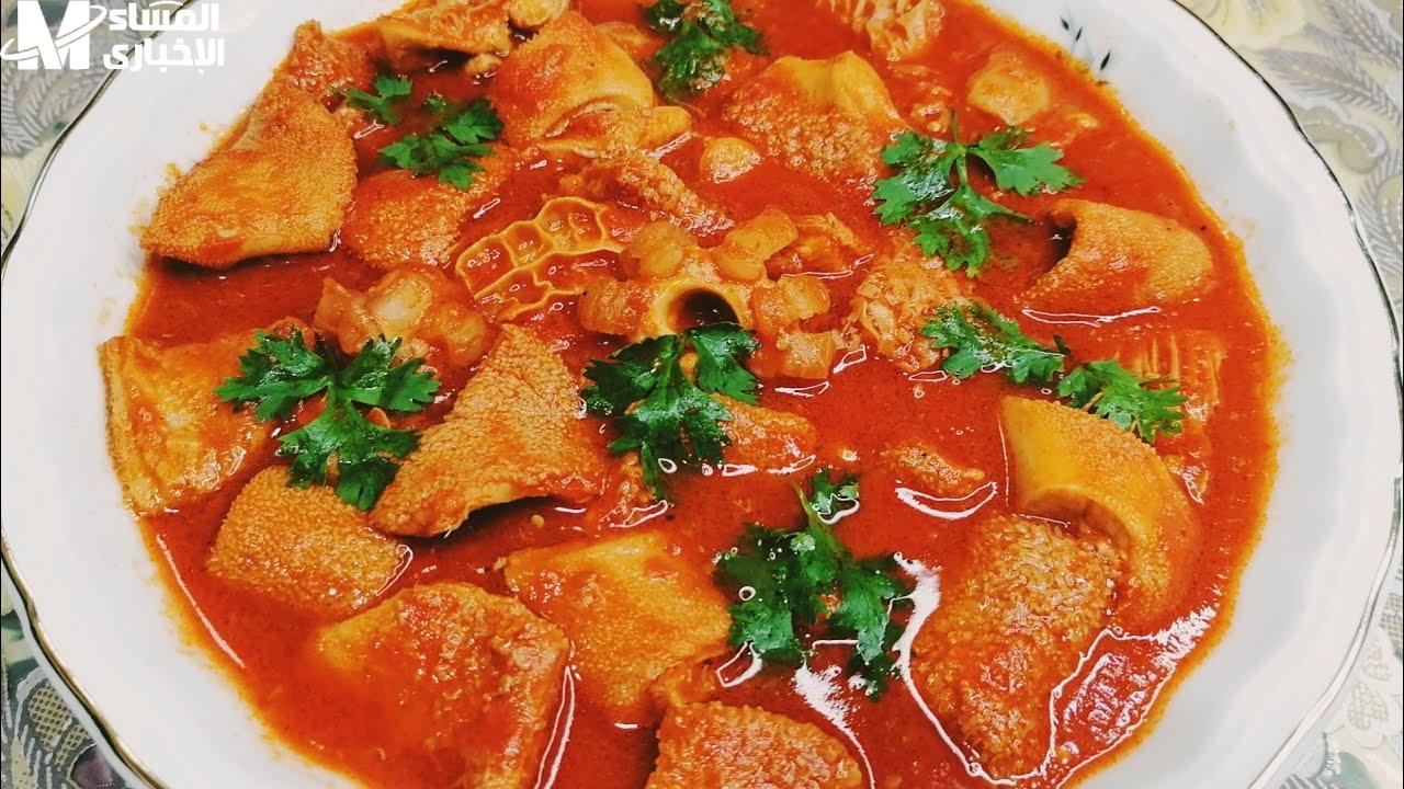 الكرشة بالصلصة