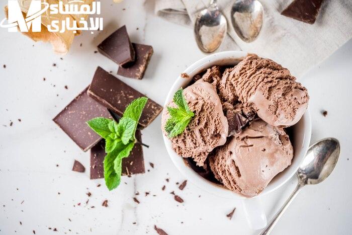 آيس كريم الشوكولاتة