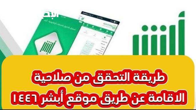إقامتك متحدثة أونلاين دلوقتي.. خطوات الاستعلام عن صلاحية الإقامة عبر منصة أبشر 1446 وضوح وسرعة