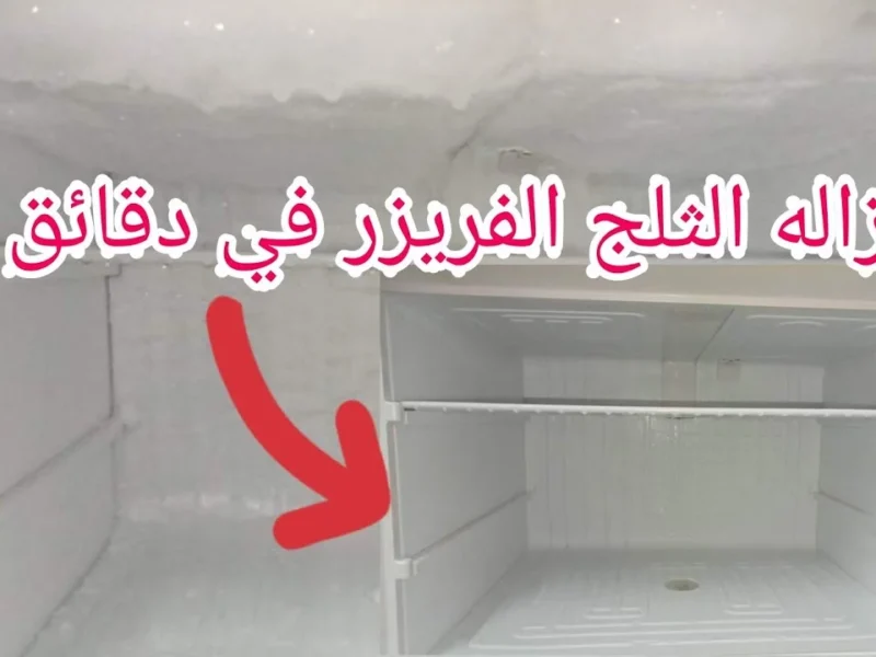 هل تعاني من الثلج المتراكم؟ اكتشف أسرع طريقة ذكية للتخلص منه بدون مجهود