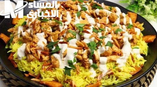 طريقة عمل فتة الشاورما السوري