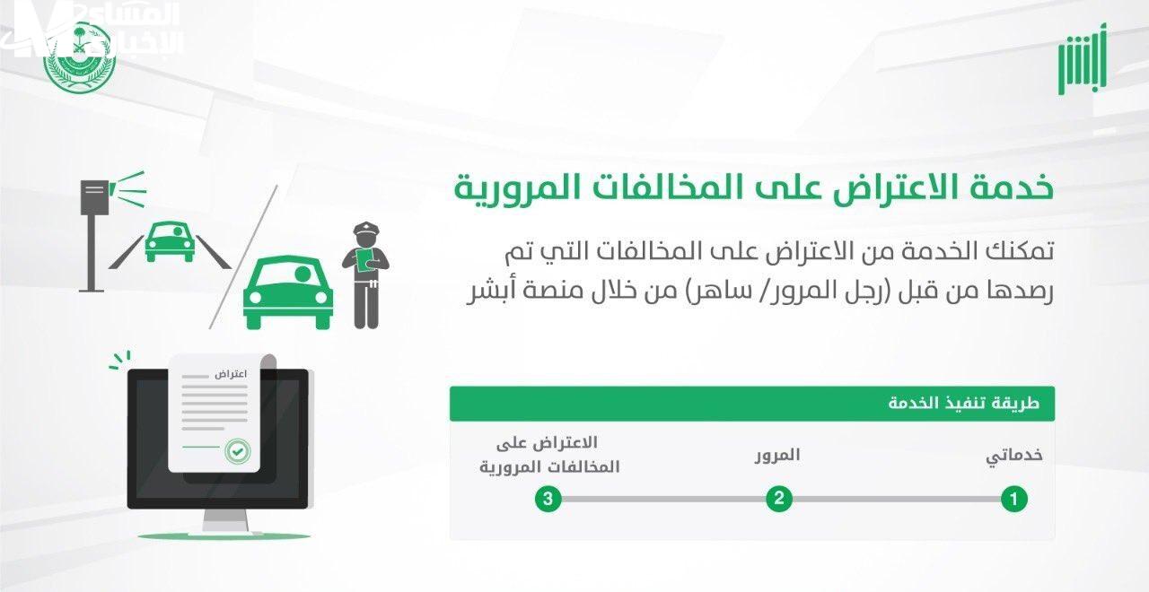 طريقة الاعتراض على مخالفات ساهر 1447