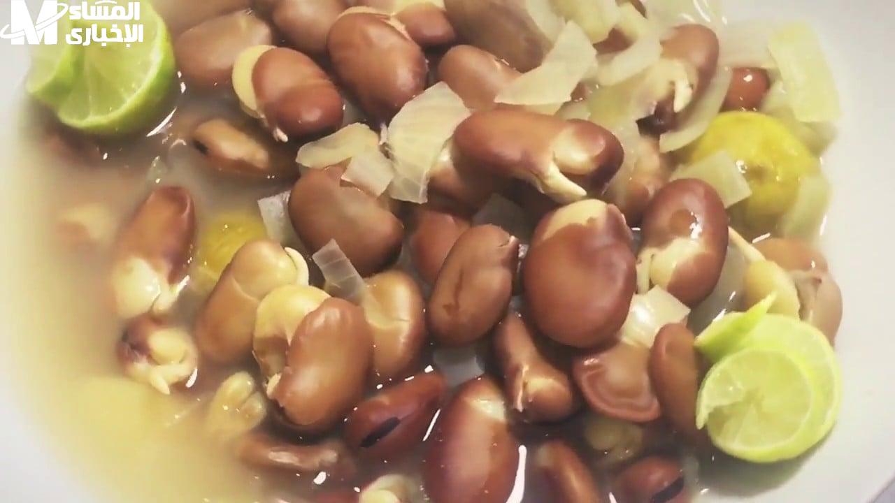 عمل الفول النابت