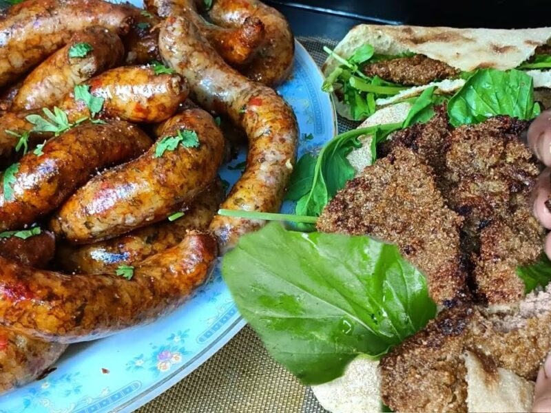 اصنع الكبدة بمهارة.. طريقة عمل ممبار لذة منزلية