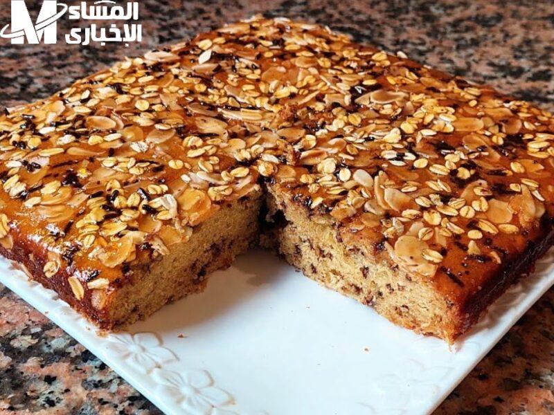 الكيك بقى صاحي صحيًا .. كيكة الشوفان الدايت طعم بدون ندم