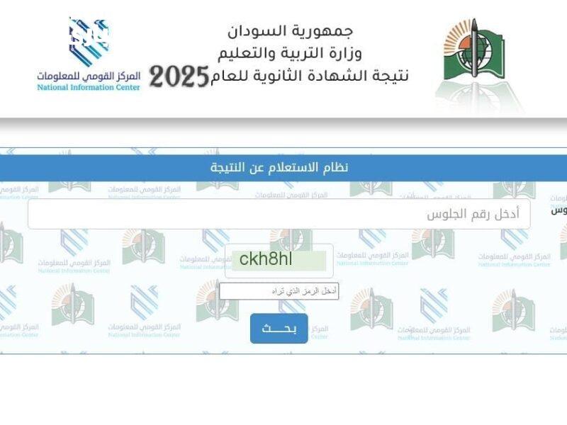 النتيجة هنا فورًا.. خطوات الاستعلام عن نتيجة الشهادة السودانية 2025 اعرفها