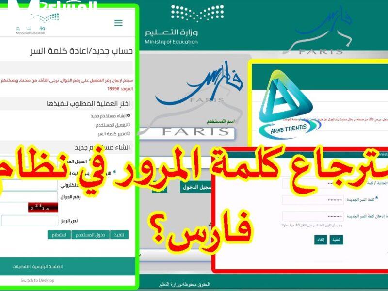 لو خايف على حسابك في نظام فارس من الاختراق.. طريقة تغير كلمة السر بخطوات سهلة وتحافظ على بياناتك بأمان تام