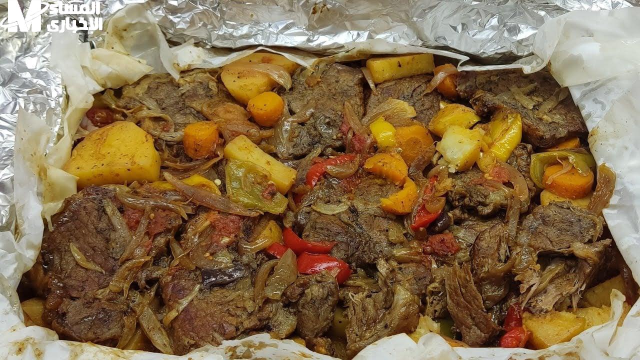 طريقة عمل ورقة اللحم البتلو عزومة ملكية