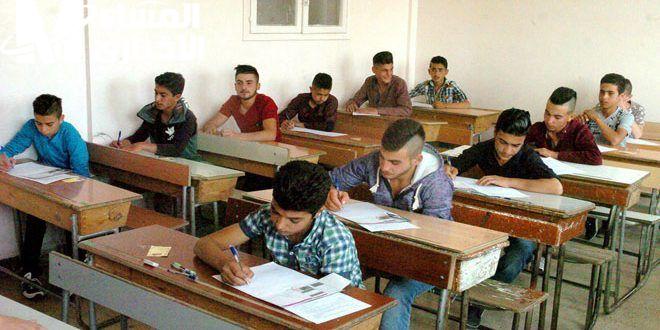 امتحانات الصف التاسع 2025 سوريا