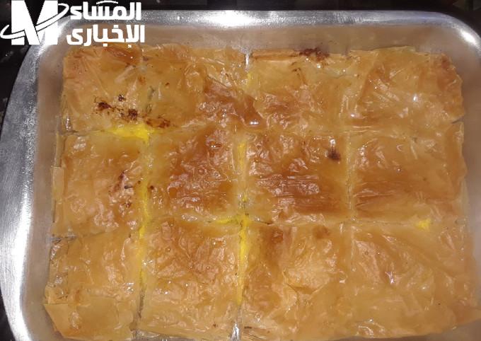 دخلي الفرن وارتاحي.. وصفة جلاش بالكاسترد خفيفة ولذيذة وسكرها موزون