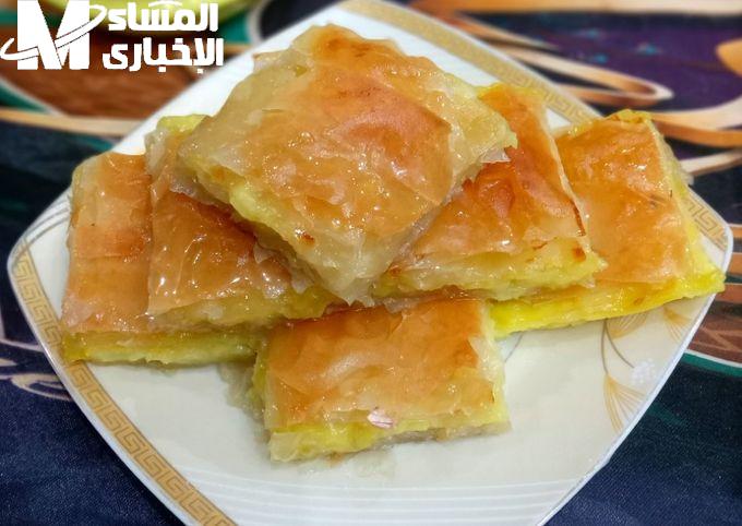 دخلي الفرن وارتاحي.. وصفة جلاش بالكاسترد خفيفة ولذيذة وسكرها موزون