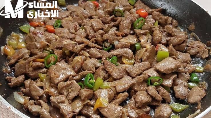 الكبدة بالبصل