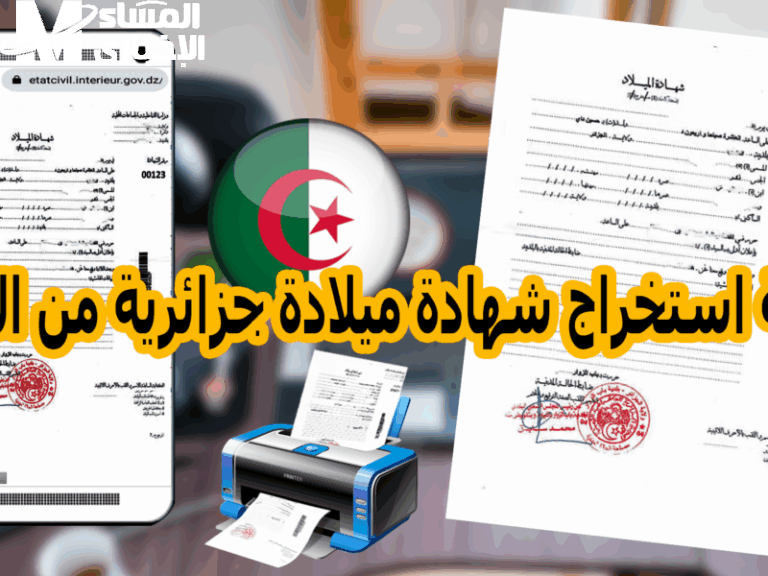 شهادة الميلاد الرقمية في موبايلك بالجزائر