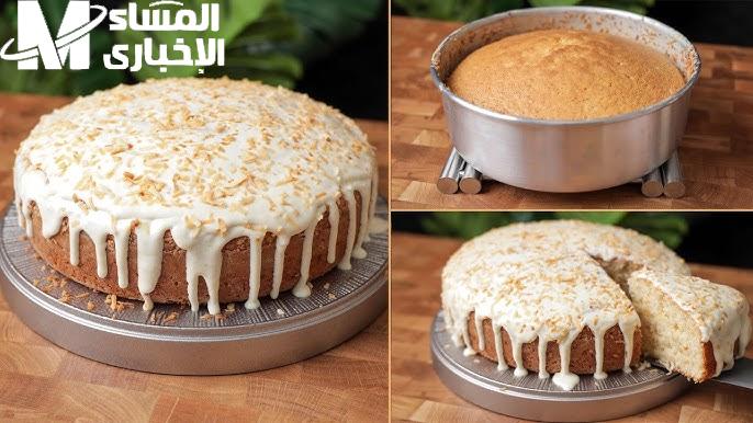 هتقومي تعمليها دلوقتي لعيالك.. كيكة جوز الهند الأصلية بأنجح طريقة وبطعم هش ولذيذ للفطار