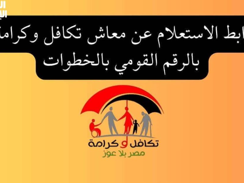 حقك مضمون في المعاش.. استعلام معاش تكافل وكرامة يوليو 2025 كل حاجة واضحة