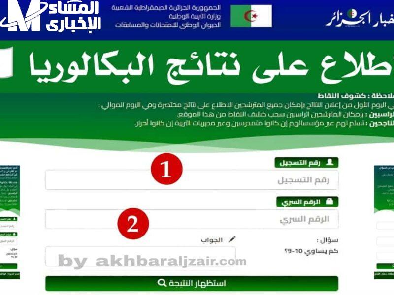 النقاط ظهرت فوراً.. كشف نقاط نتائج البكالوريا بالجزائر عبر الديوان الوطني 2025 شوف نتيجتك فورًا